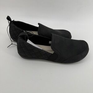 J Sport Lisa Womens 8 Black Slip On Memory Foam Comfort Shoes‎ S5LSA01 NEW